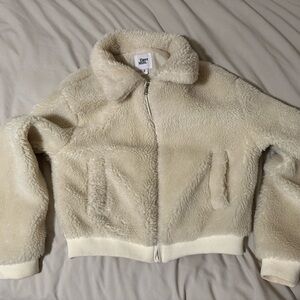 Tiger Mist Cream Puffer Jacket